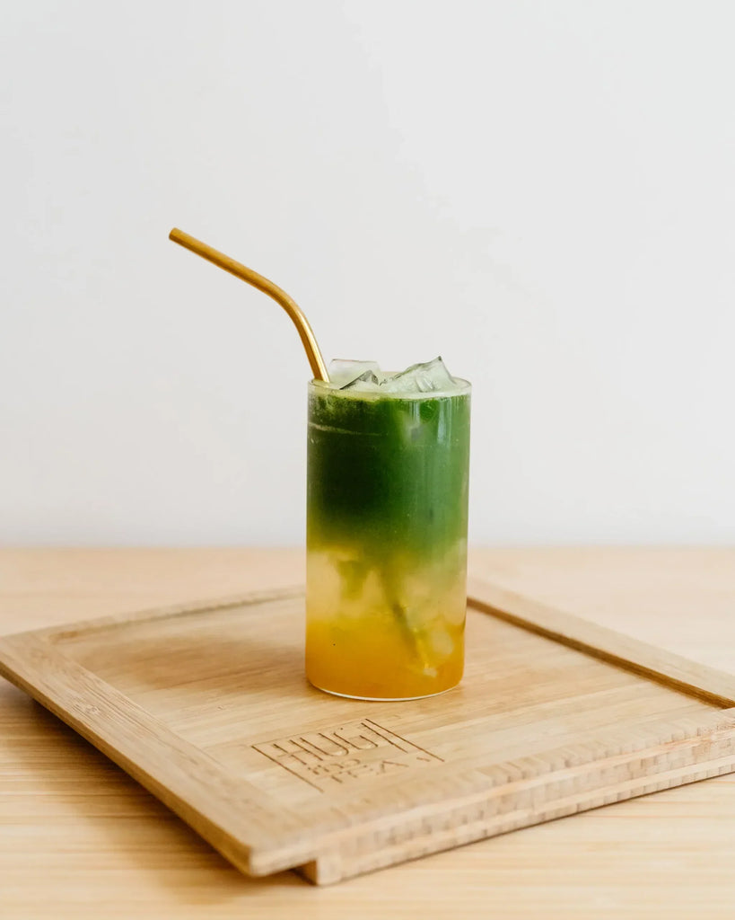 RECIPE: Matcha Peach Mocktail