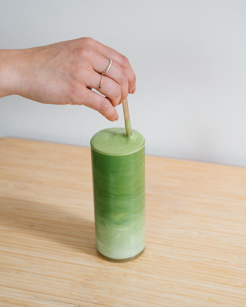 RECIPE: Iced Vanilla Matcha Latte