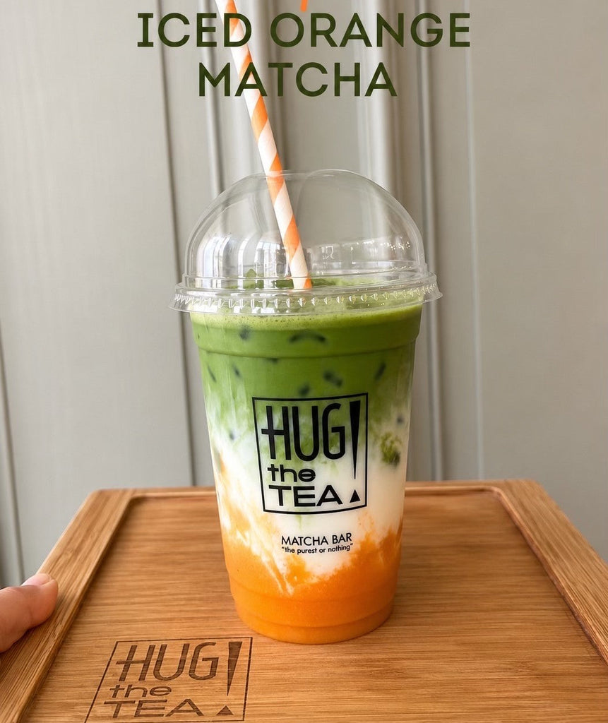 RECIPE: Iced Orange Matcha