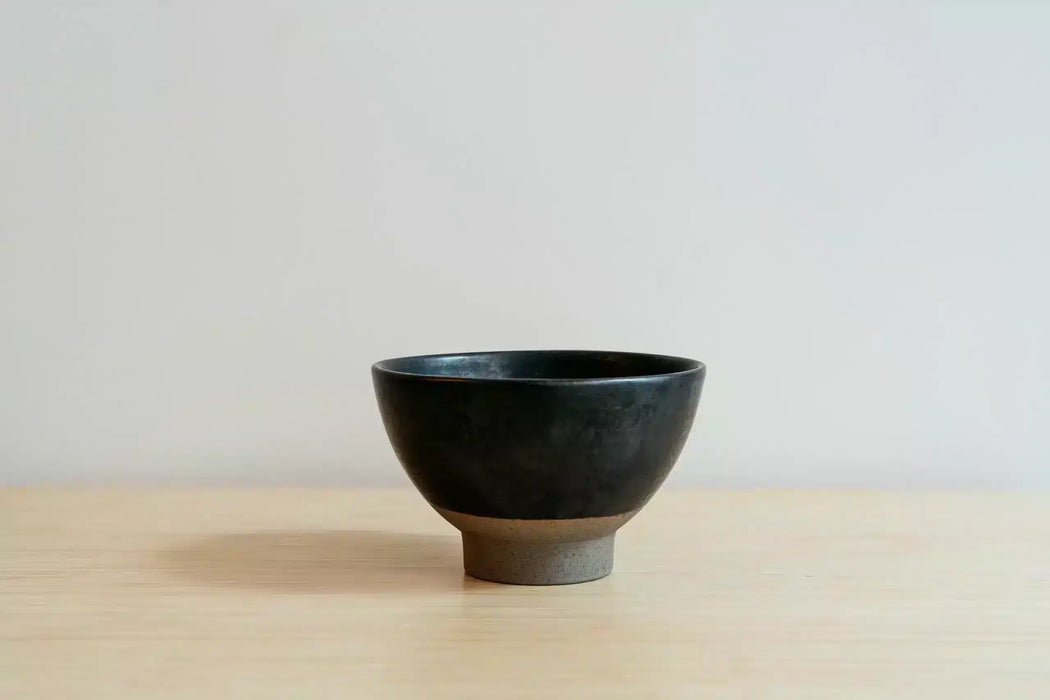 Shodai matcha bowl big grey