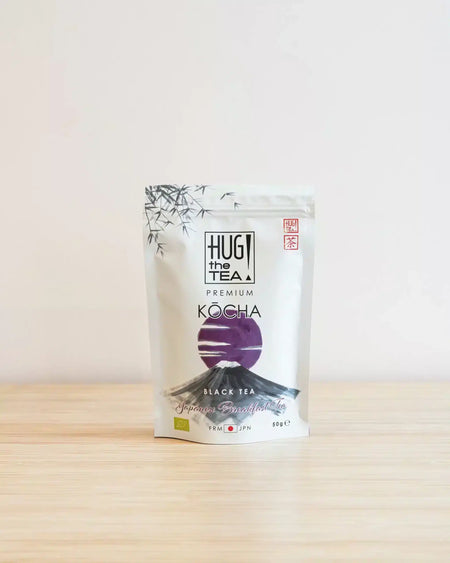 Organic kocha black tea hug the tea
