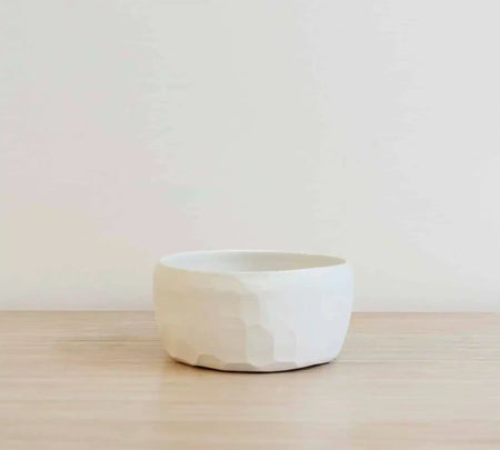 big white chawan matcha bowl