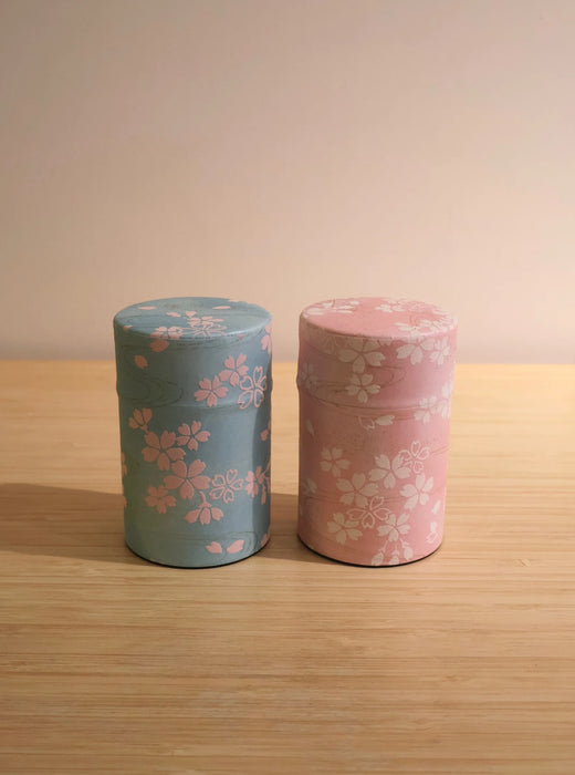 Tea caddy - Sakura blossom - Roze